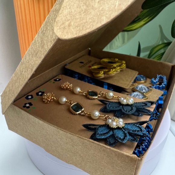 Bohemian Chic Jewelry Gift Set with Hand Painted Box - Unique Christmas Gift Box - Picture 12 of 16